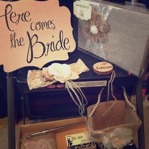 6 piece Rustic Wedding Set